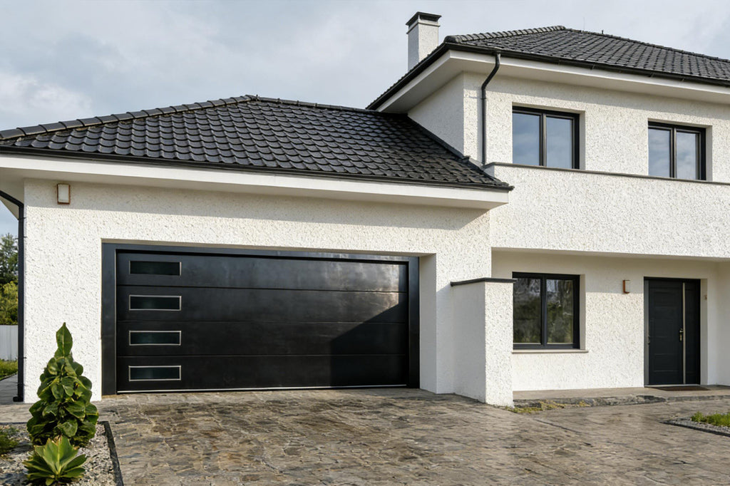 Fashionable gray+perspective window