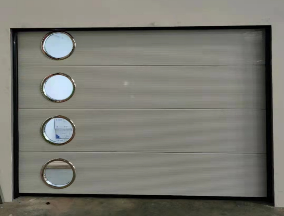 Insulated color steel flip-up