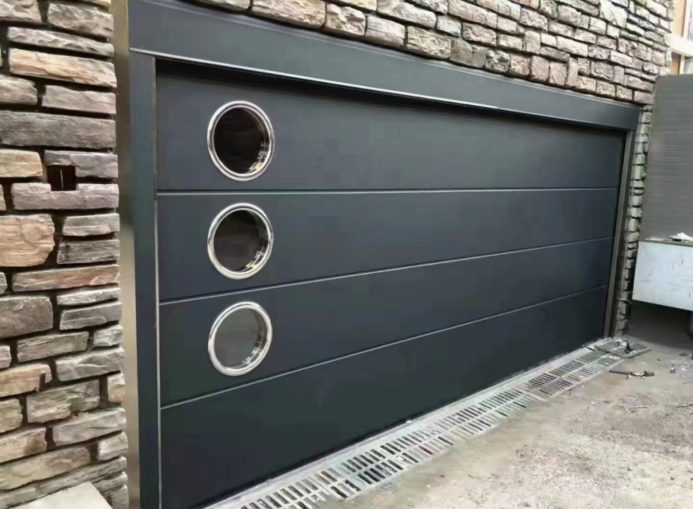 Insulated color steel flip-up