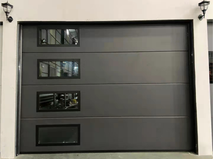 Insulated color steel flip-up