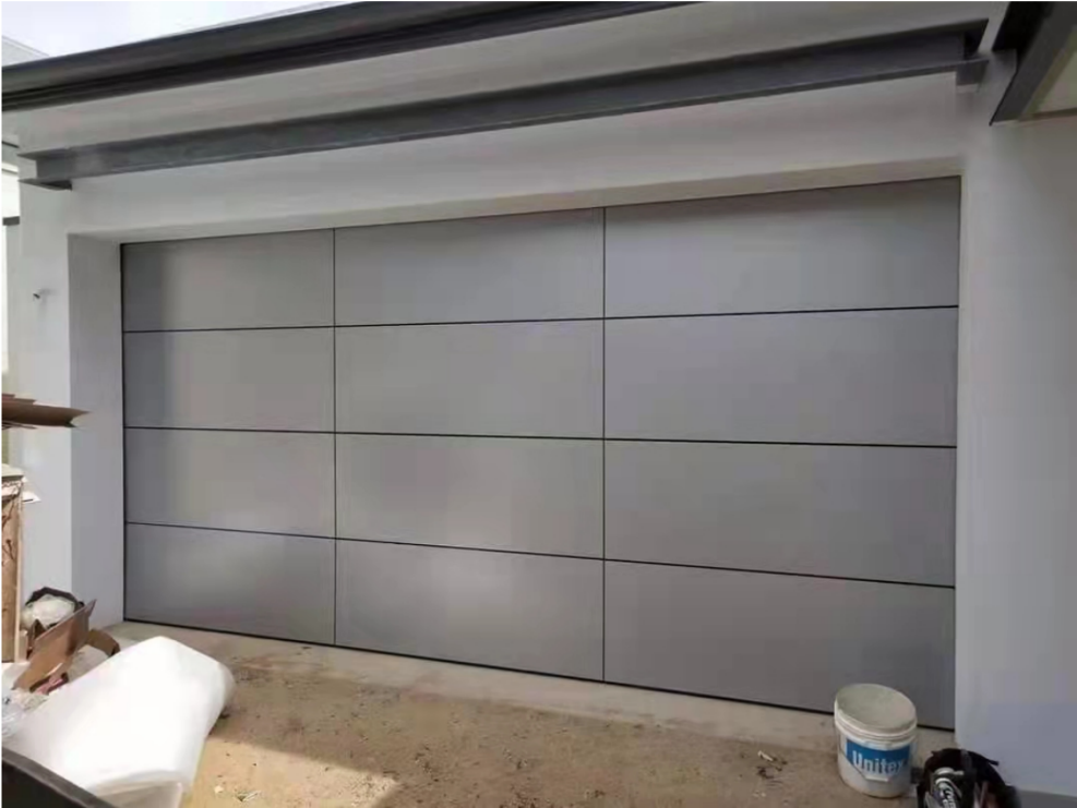 Flat aluminum plate flip-up