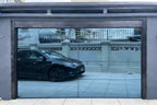 Tempered flat glass